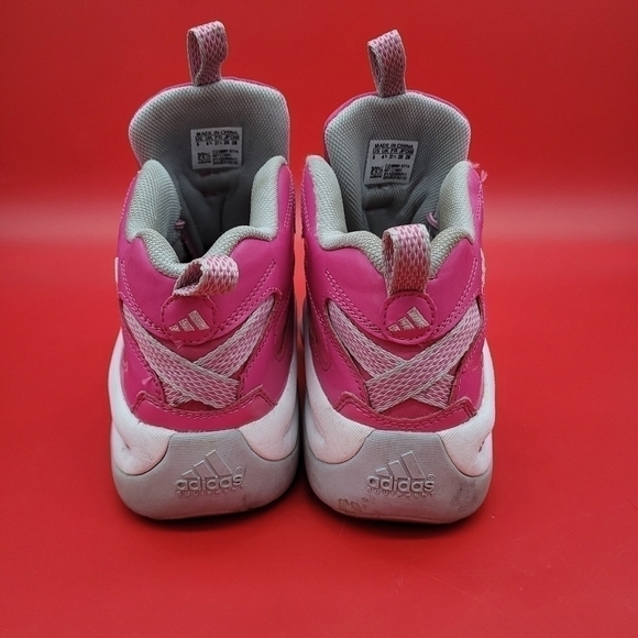 ADIDAS CRAZY 8 Kobe Basketball Shoes 6.5 Women 5 Youth Pink White - Picture 7 of 13